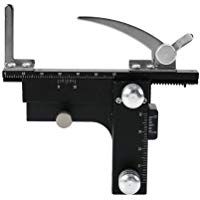 Festnight Microscopio Plataforma profesional conectable Etapa mec&aacute;nica XY Calibrador a vernier movible con escala