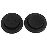 sourcing map Caucho Negro Tapa Guardapolvo de Faro HID Luz LED 100mmx 78mmx 46mm