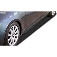 RDX Racedesign RDSL500041 - Falda lateral para A4 B9 Sedan/Avant 2015 (Abs Glossy), color negro