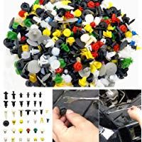 futaikang 500&nbsp;pcs clips grapa hebilla h&iacute;brido decorativa MULTICOULEUR de pl&aacute;stico para Auto Coche
