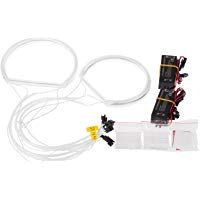 Angel Eyes de Halo Anillos Ccfl Angel Eye Kit coche faros delanteros, &nbsp;blanco