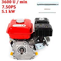 Motor de gasolina de 4 tiempos de Oukaning, retroceso/arranque el&eacute;ctrico, motor industrial de 7,5 CV