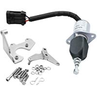 Shiwaki Kit De Solenoide De Apagado De Combustible Del Coche 3931570 Para 94-98 5.9l Esquivar Diesel Cummins