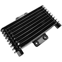 KIMISS 125ml Radiador de enfriamiento del enfriador de aceite del motor de Aluminio para 125CC-250CC Motocicleta Dirt Bike ATV(negro)