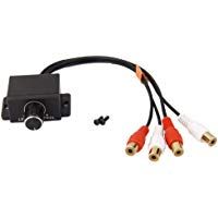 Amplificador Perilla Control Volumen Remoto Nivel Autom&oacute;vil Est&eacute;reo RCA Entrada Salida para Coche