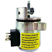 04272733&nbsp;0427&nbsp;&ndash;&nbsp;2733&nbsp;12&nbsp;V solenoide de corte&nbsp;&ndash;&nbsp;sinocmp cp-u0341&nbsp;combustible cortar solenoide para Deutz bf4&nbsp;m1011&nbsp;F Bobcat cargadora compacta partes, 3&nbsp;Meses de Garant&iacute;a)