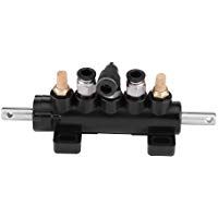 KIMISS V&aacute;lvula de control de aire del coche V&aacute;lvula de pedal para Ranger Tire Changer M&aacute;quina Suministros Herramienta Tipo B, Aleaci&oacute;n de Aluminio (Blanco)(Tipo B (2))
