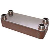 Hrale Intercambiador calor t&eacute;rmico acero inoxidable 20 placas Termocambiador placas m&aacute;x. 115 kW