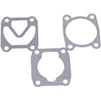 cnbtr V&aacute;lvula de compresor de aire culata Base placa de sellado juntas Pad Gris Pack de 3