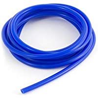 Ainstsk Manguera de Tubo de Silicona, 1 m, Manguera de vac&iacute;o de Silicona, Tubo de Aire Azul (Azul)