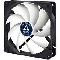 ARCTIC F12 PWM PST - Ventilador para caja de 120 mm, carcasa est&aacute;ndar, conexi&oacute;n PST (Tecnolog&iacute;a intercambio PWM), velocidad regulada sincr&oacute;nicamente