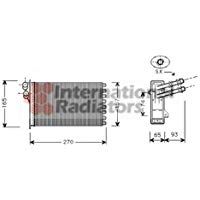 Van Wezel 58006173 Calefacci&oacute;n para Autom&oacute;viles