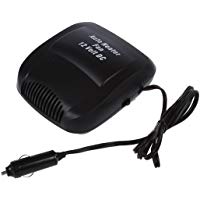 SODIAL(R) 12V 150W Coche Auto Vehiculo Electrico Ventilador Calentador Calefaccion Parabrisas Desempanador Antivaho Negro