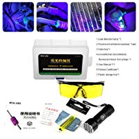 Aire acondicionado para autom&oacute;vil Un sistema C detector de prueba de fugas kit gafas protectoras kit de herramientas de tinte UV LED linterna UV herramientas de reparaci&oacute;n de aire acondicionado para