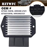 HZTWFC Resistencia del motor del ventilador OEM # 87165-13010 499300-2121 8716513010 4993002121