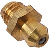 Sourcingmap 4Uds Engrasador Recto Boquilla de Rosca Coche de Lat&oacute;n M6 X 1mm