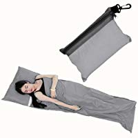 Saco de Dormir, condant Tela de Saco de Dormir Ligero port&aacute;til Microfibra Saco de Dormir Ideal para el Viaje 100% algod&oacute;n Camping Picnic de Senderismo, avi&oacute;n, Hotel Camping Trenes 210 * 70 cm