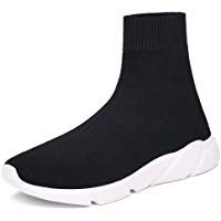 YAYADI Zapatos para Hombres Zapatillas De Deporte Zapatilla Ligera Y Transpirable Superior Alta Volando Calcetines Calzado Hombre Mujer Deportes Deporte Stretch Sneakers Flat Ejecutando