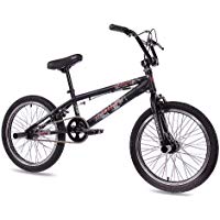 20" BMX Bike Kids Faith 360 Rotor Freestyle Black - (20 Inch)