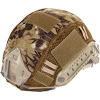 Cubierta de camuflaje Leezo para casco, hecho de nailon, ideal para deportes al aire libre, escalada o camping