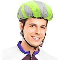 WayEee Helmet Raincover - Funda de Casco Cortavientos Impermeable al Agua para Bicicleta Bicicleta Bicicleta Exterior