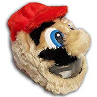 Cubre Casco de Mario, Funda para Casco de Moto