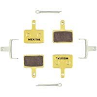 MEXITAL 2 Pares Pastillas Freno Disco sinterizado para Shimano M315 M355 M365 M375 M395 M396 M415 M416 M445 M446 M447 M465 M475 M485 M486 M495 M505 M510 M515 M525 M535 M575 Tektro Orion Auriga