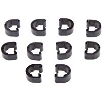 10pcs De La Bicicleta MTB C-Clips Gu&iacute;a Carcasa De La Hebilla De Manguera De Freno Por Cable Gear