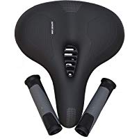 MIGOU BCN Sillin Bicicleta Gel - Sillin Bicicleta Mujer Paseo Sillin Bicicleta MTB Antiprostatico Hombre Mountain Bike 2 pu&ntilde;os incluidos