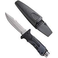 Seac 0550017520000A Cuchillo de Buceo y Pesca submarina, Unisex Adulto, Negro, Talla &uacute;nica
