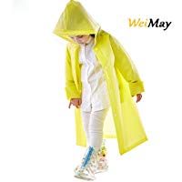 WeiMay Impermeable creativo, reutilizable, para ni&ntilde;os.Poncho de lluvia en goma EVA, con capucha y mangas, para escalada al aire libre, ciclismo, senderismo, camping.