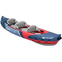 Sevylor Tahiti Plus 2 + 1 hombre canoa canadiense Kayak inflable de mar, 361 x 90 cm