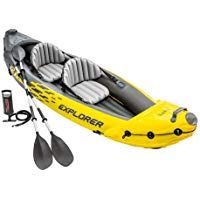 Intex 68307NP - Kayak hinchable Explorer K2 con 2 remos 312 x 91 x 51 cm