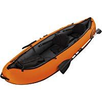 Bestway 65052 - Kayak Hinchable Bestway Hydro-Force Ventura para 2 personas (330x94 cm) - Incluye remos desmontables de 2 palas en aluminio, bolsa de transporte e inflador
