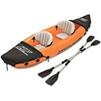 Bestway 65077 - Kayak Hinchable Bestway Hydro-Force Lite-Rapid X2 (321 x 88 cm) con 2 remos de 2 palas. Carga m&aacute;xima de 160 kg