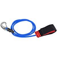Acouto Ajustable Fuerte El&aacute;stico Canoa Kayak Paleta Correas de Pesca Cuerda de Acero Inoxidable Cuerdas de Amarre Kayak Tabla de Surf Bote de Remo (Hebilla de Acero Inoxidable)