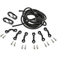Kit de cubierta de bungee Docooler: Cuerda el&aacute;stica de 2,5&nbsp;m de largo y 0,6&nbsp;cm de grosor m&aacute;s accesorios para plataforma de aparejo, bricolaje para kayak o barco