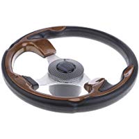 Homyl Eje de Volante 3 Rayos Accesorio Reemplazable de Barco Marine, 19 mm