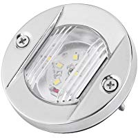 luz de navegaci&oacute;n 12V, luz de cortes&iacute;a para barco, Luces de se&ntilde;alizaci&oacute;n de navegaci&oacute;n de acero inoxidable, Luces de se&ntilde;al LED para barco yate marina