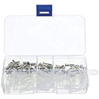 Justdodo 120 UNIDS 2.8mm 4.8mm 6.3mm Conjunto de Conectores de Terminal de Crimpado Terminales de Espada Femeninos Kit de Manga Aislante con Caja de Almacenamiento