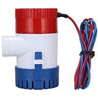 Bomba de agua sumergible NUZAMAS para caravanas, barcos, piscinas y fuentes 12 V 1100GPH, 29&nbsp;mm