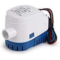 OurLeeme 1100GPH Barco Marina 12V autom&aacute;tico Sumergible de achique Bomba de Agua autom&aacute;tica