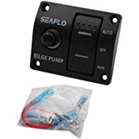 Perfeclan Seaflo 3-Way Bomba De Achique Panel De Conmutaci&oacute;n Autom&aacute;tico/Apagado / Manual con Construido En Fusible
