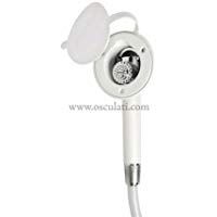 Osculati Doccia a pulsante Bianca Tubo PVC 4 m a parete (Push Button Shower White Finish