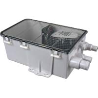 Seaflo 24&nbsp;V 750&nbsp;GPH bomba para c&aacute;rter de ducha (con caja de sistema de entrada Kit de drenaje autom&aacute;tico sumergible bomba de agua