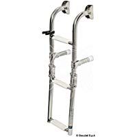Scaletta inox 3 gradini per gommoni English: S.S inflatable ladder 3 steps