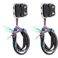 Gazechimp 2X Arriba Abajo Toggle Trim Tilt Switch Reemplazo para Yamaha Motor Fueraborda Mando A Distancia Reemplazar Ensamblaje