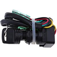 Sharplace 1 pieza Interruptor de Llave de Encendido para Motor Fueraborda Yamaha Pl&aacute;stico