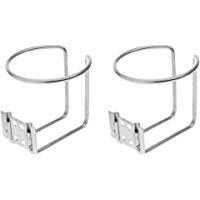 Sharplace 2X Sostenedor Soporte para Bebida Hecho de Acero Inoxidable Montaje en Yate Marina Remolque Cami&oacute;n