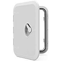 Seaflo Marine barco cubierta tapa de acceso escotilla & 14.75&nbsp;y # x2033; x 10,6&nbsp;y # x2033; Blanco 270&nbsp;mm x 375&nbsp;mm